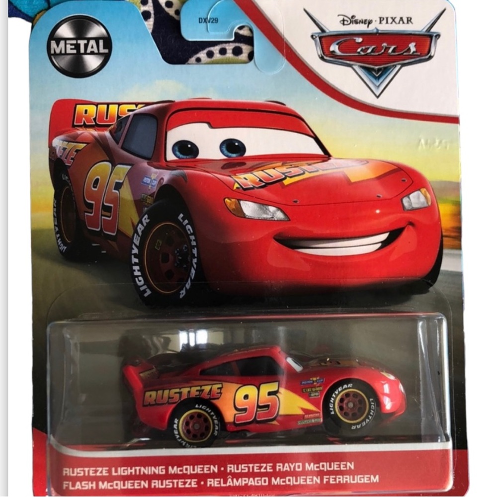♥️ Disney Pixar Cars Movie Red Flash McQueen 95 - Picture 1 of 9